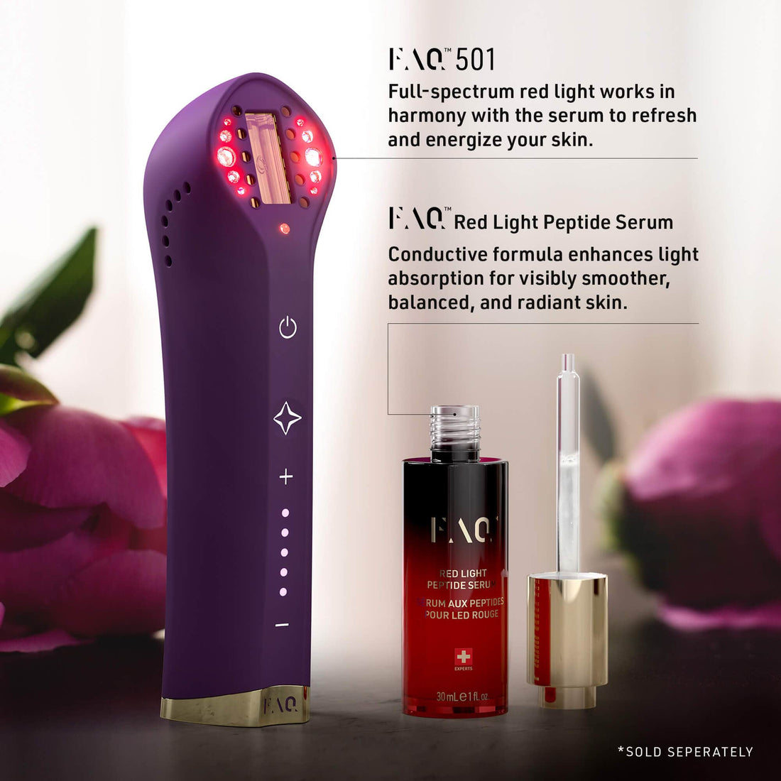 FOREO Skincare Tools FOREO FAQ 501 Red Light Therapy - Skin Type Solutions