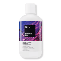 IGK Shampoo 8 oz IGK Blonde Pop Purple Toning Shampoo - Skin Type Solutions