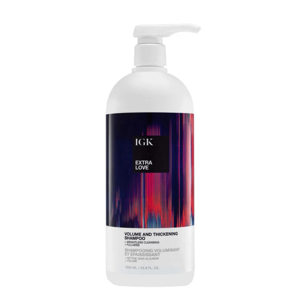 IGK Shampoo 33.8 oz IGK Extra Love Volume And Thickening Shampoo - Skin Type Solutions