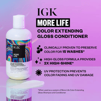 IGK Hair Conditioner IGK More Life Color Extending Gloss Conditioner - Skin Type Solutions