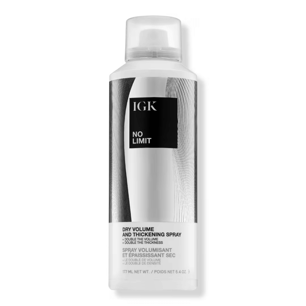 IGK Hair Styling Products IGK No Limit Dry Volume & Thickening Finishing Spray - Skin Type Solutions