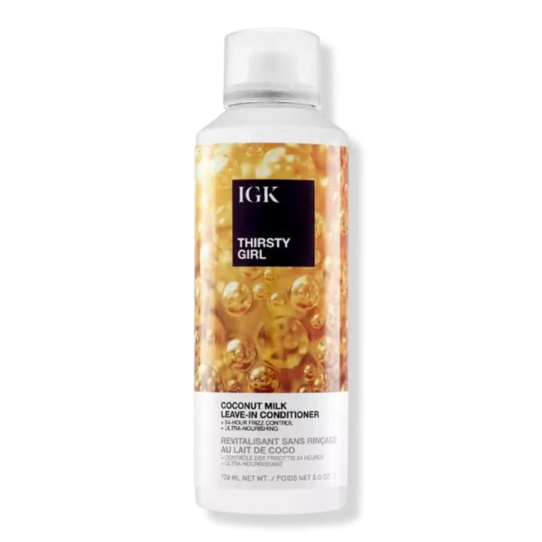 IGK Hair Conditioner IGK Thirsty Girl Coconut Milk Anti-Frizz Leave-In Conditioner - Skin Type Solutions