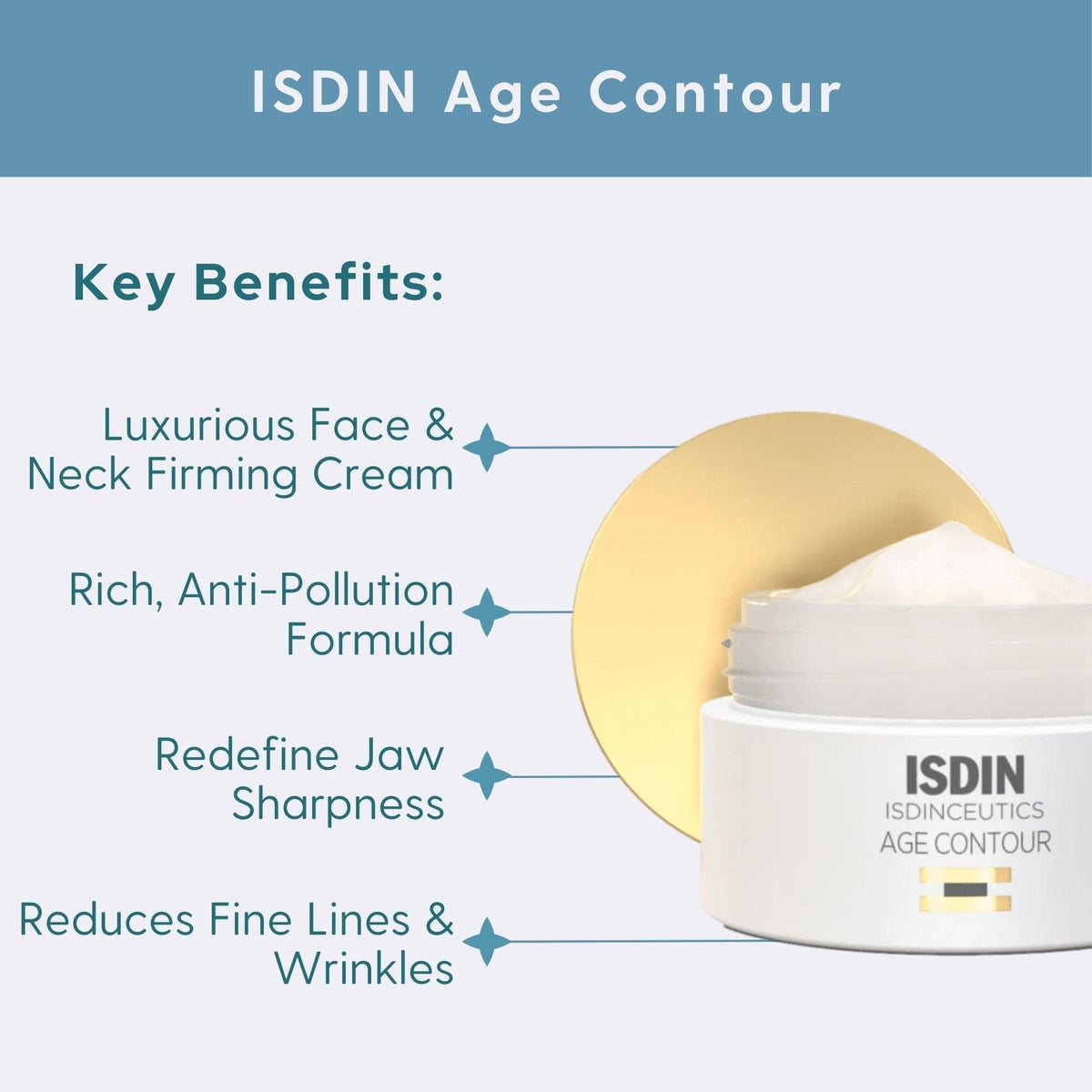 ISDIN Facial Moisturizer 1.8 fl. oz. ISDIN Age Contour - Skin Type Solutions