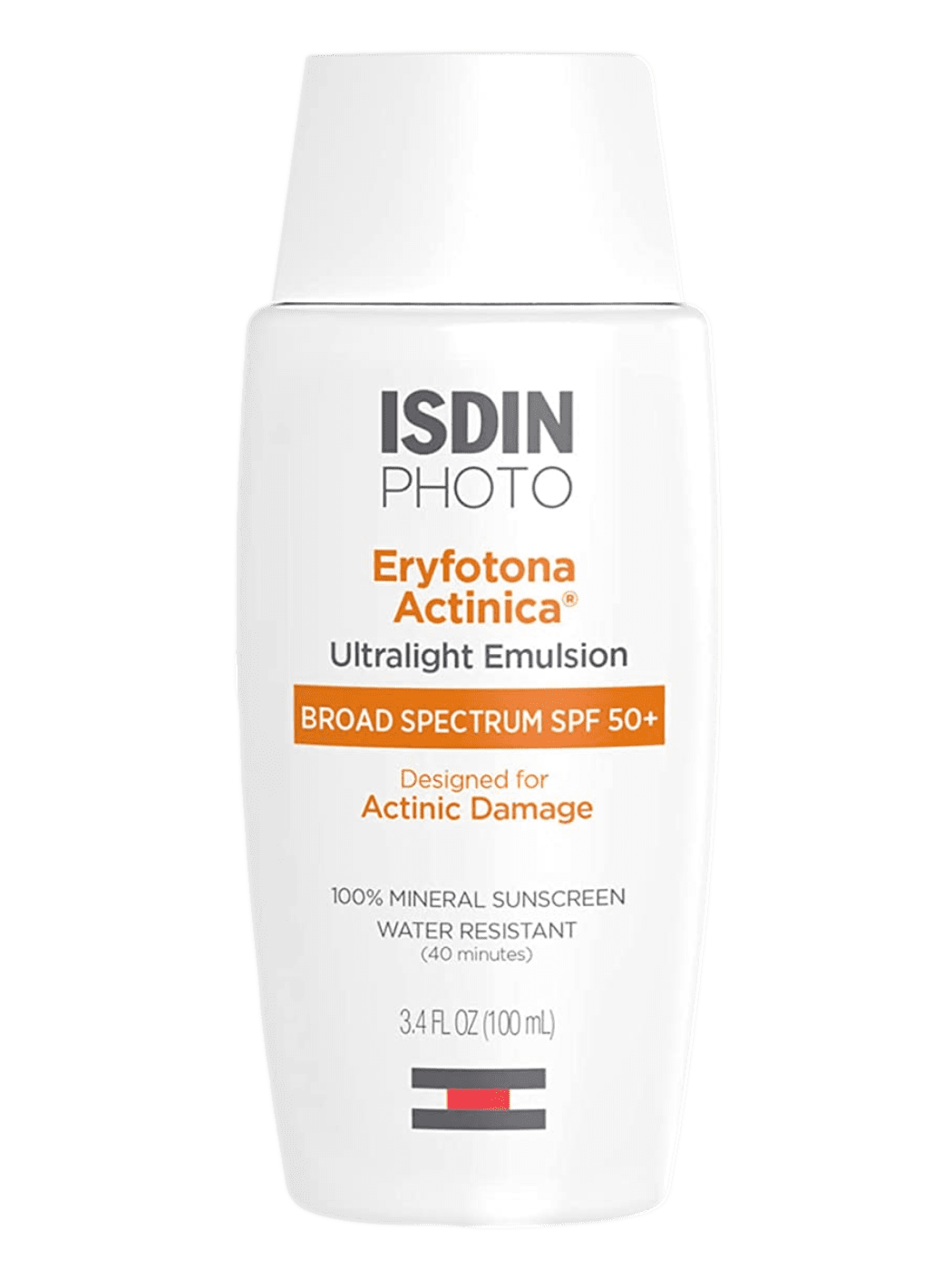 ISDIN Facial Sunscreen 3.4 fl. oz. ISDIN Eryfotona Actinica Ultralight Emulsion SPF 50+ - Skin Type Solutions