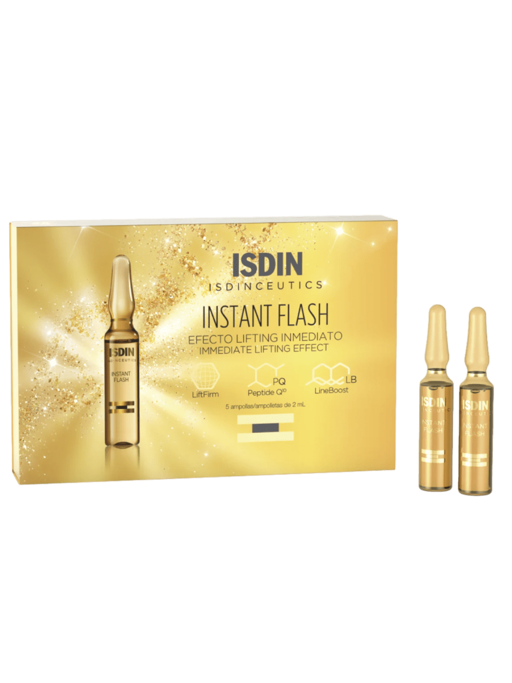 ISDIN Facial Treatment 5 Ampoules ISDIN Instant Flash - Skin Type Solutions