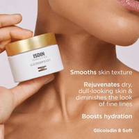 ISDIN Facial Treatment 1.76 oz. ISDIN Glicoisdin 8 SOFT Exfoliating Glycolic Acid Face Cream - Skin Type Solutions