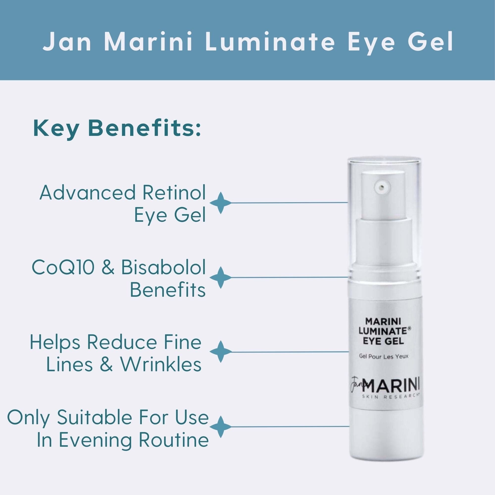 Jan Marini Luminate Eye Gel | Skin Type Solutions