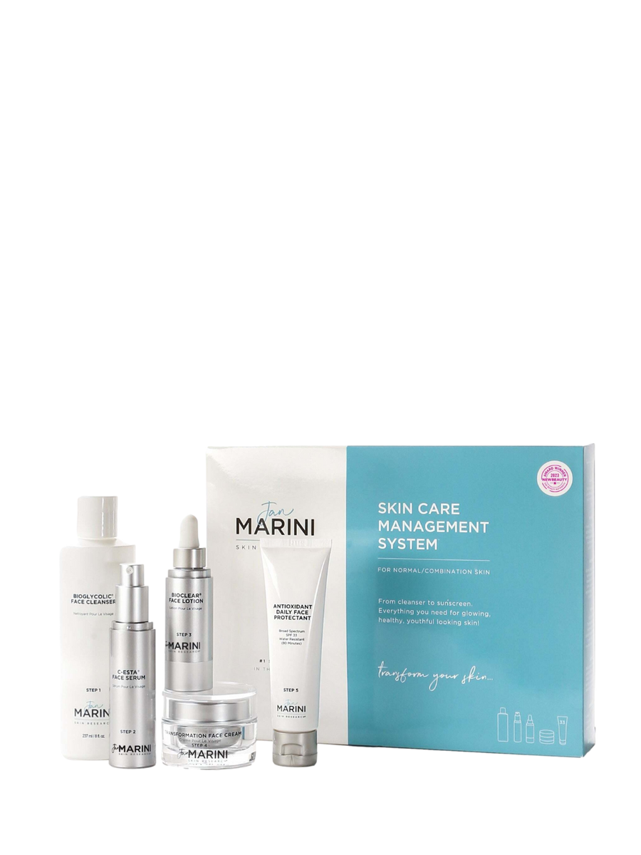 Jan Marini Skin Care Management System - Normal/Combination Skin with Antioxidant Daily Face Protectant SPF 33