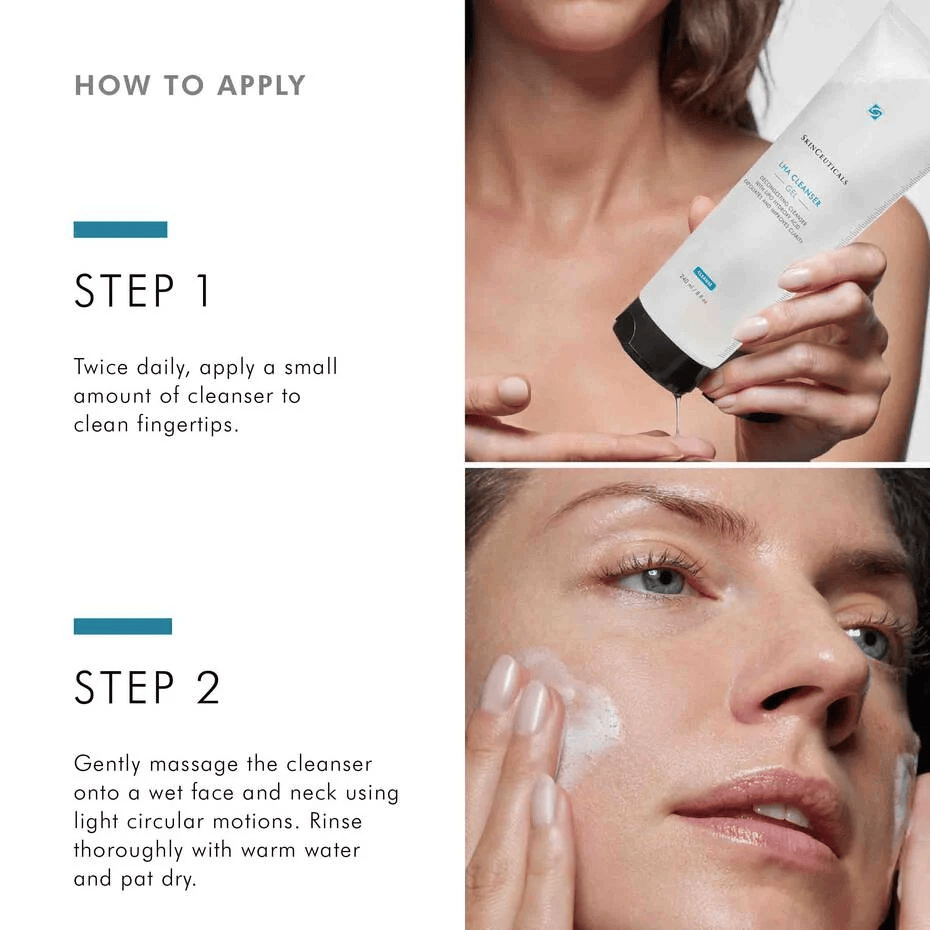 SkinCeuticals Facial Cleanser 8 fl. oz. SkinCeuticals LHA Cleanser Gel - Skin Type Solutions