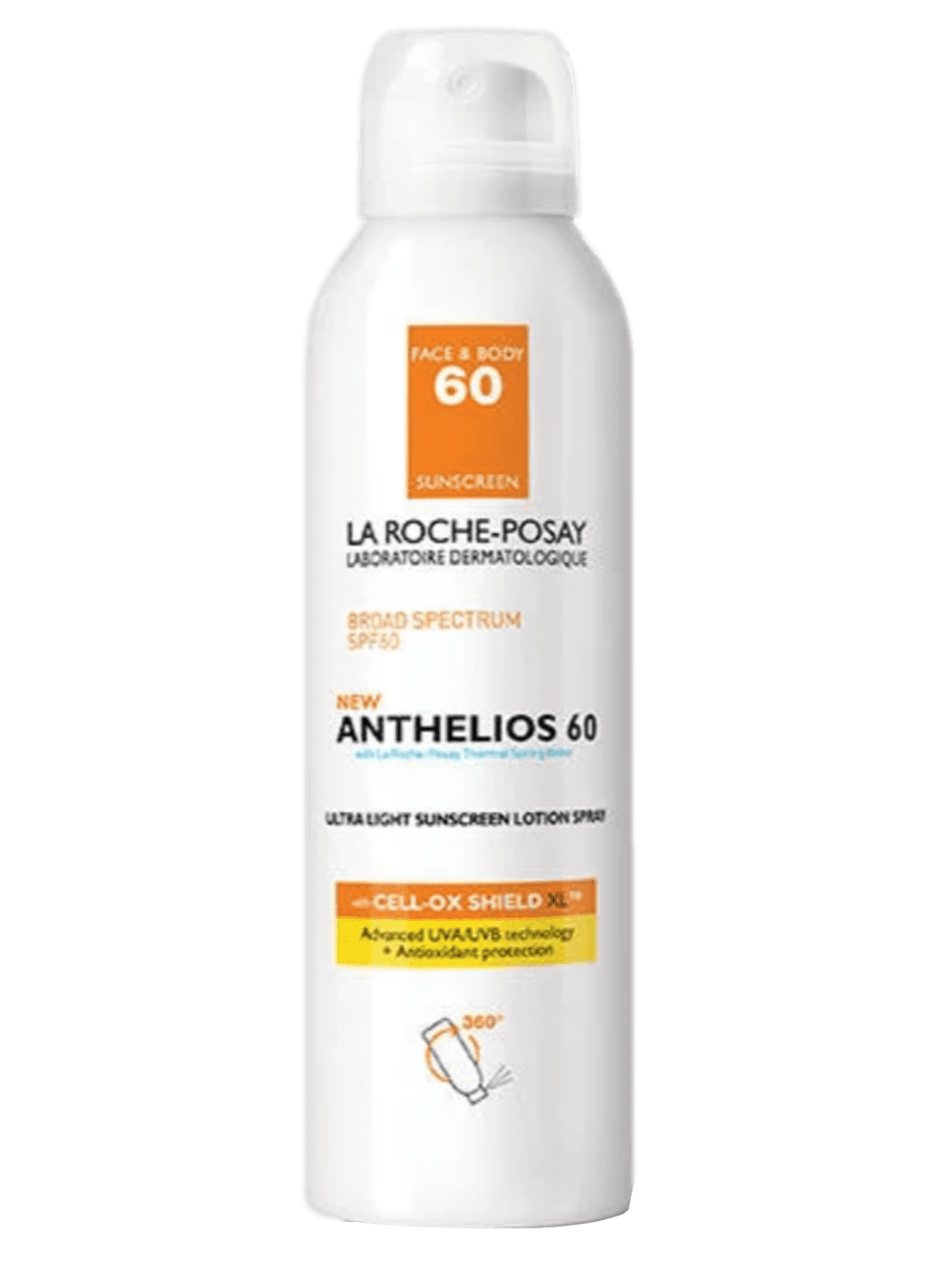 La Roche-Posay Body Sunscreen 5 oz. La Roche-Posay Anthelios Lotion Spray Sunscreen SPF 60 - Skin Type Solutions