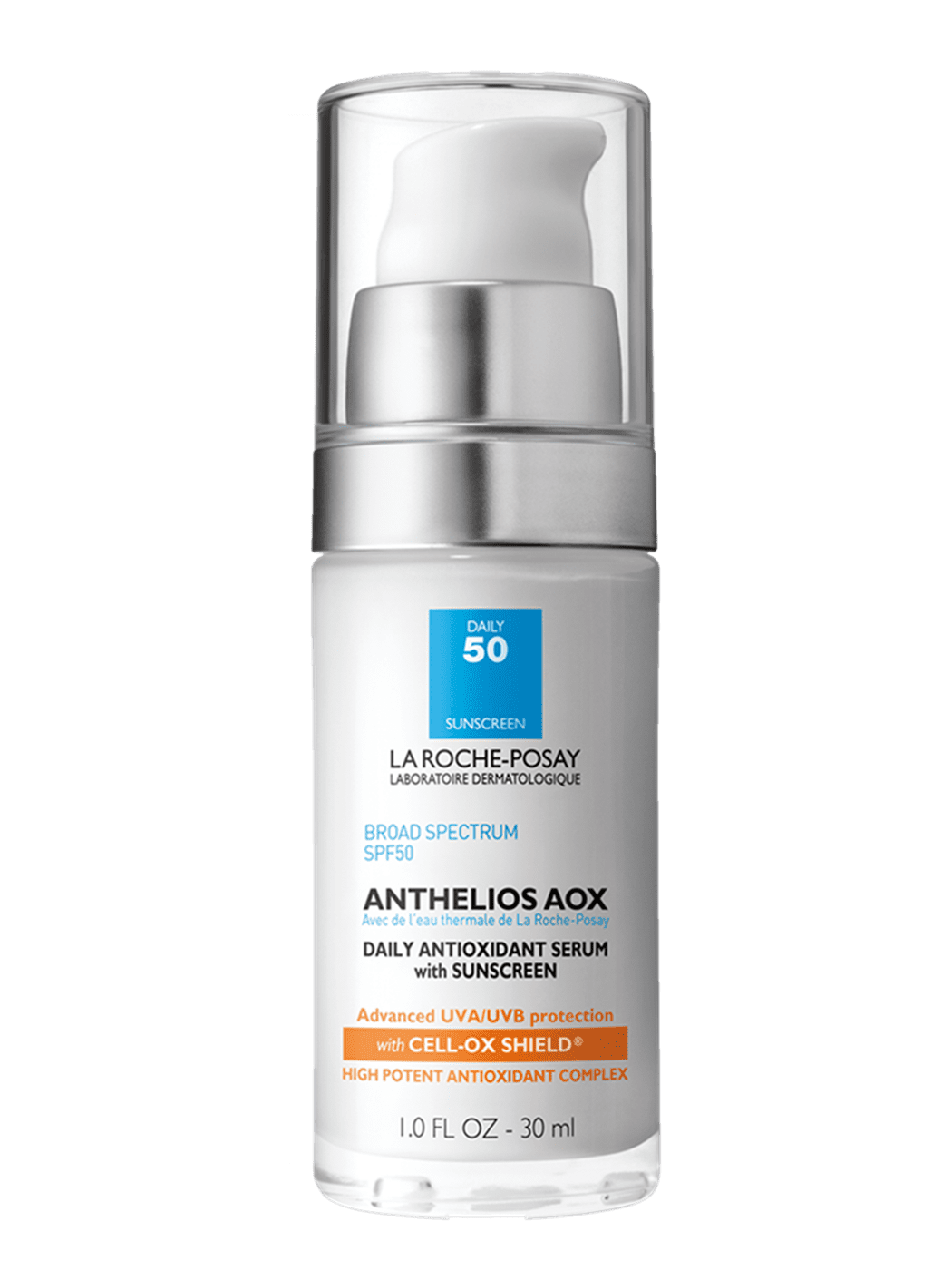 La Roche-Posay Facial Sunscreen 1.0 fl. oz. La Roche-Posay Anthelios 50 AOX Daily Antioxidant Serum SPF 50 - Skin Type Solutions
