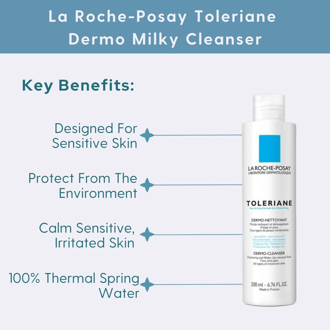 La Roche-Posay Toleriane Dermo Milky Cleanser