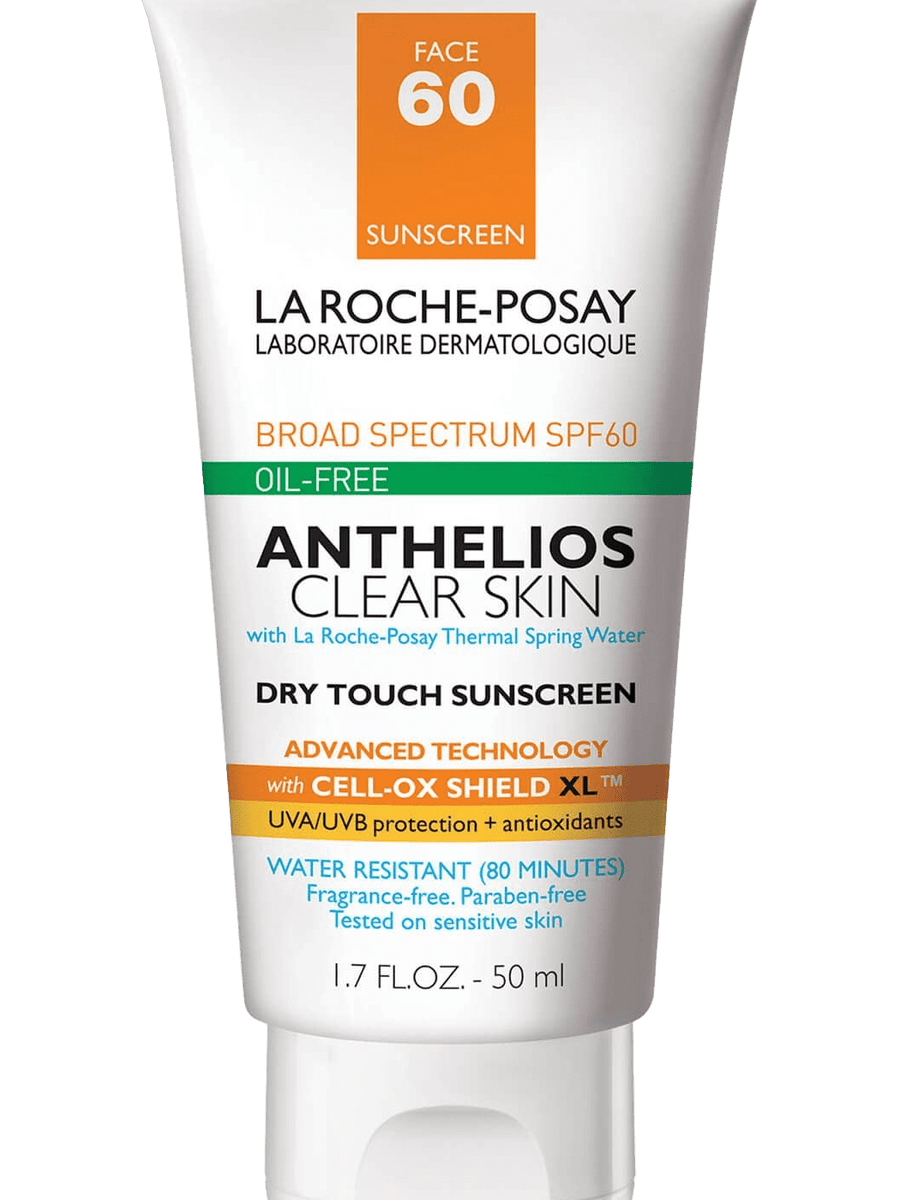 Sunscreen Le Roche La Roche-Posay Anthelios Clear Skin Dry Touch Sunscreen SPF 60 – Skin ...