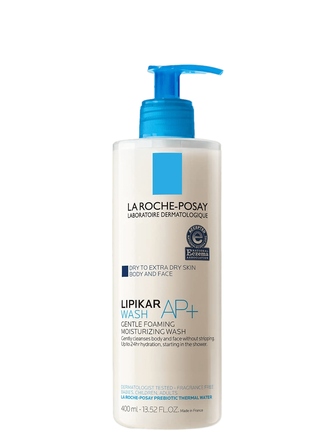 La Roche-Posay Body Cleanser 13.5 fl. oz. La Roche-Posay Lipikar Wash AP+ Moisturizing Body & Face Wash - Skin Type Solutions