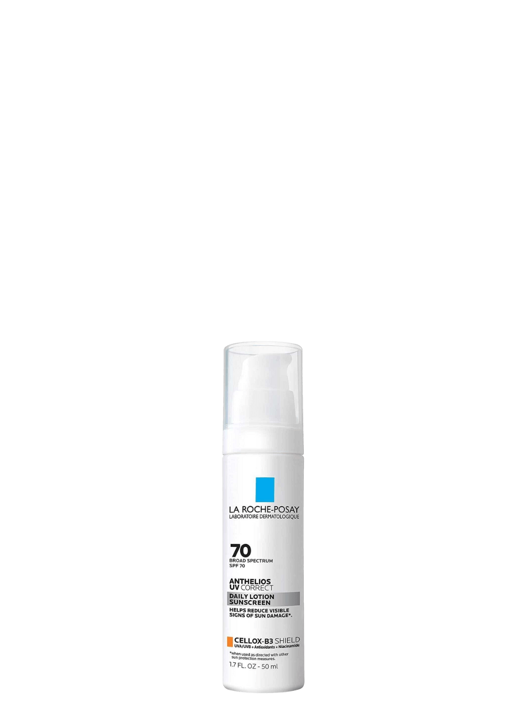 La Roche-Posay Facial Sunscreen 1.7 oz. La Roche-Posay Anthelios UV Correct Face Sunscreen SPF 70 with Niacinamide - Skin Type Solutions