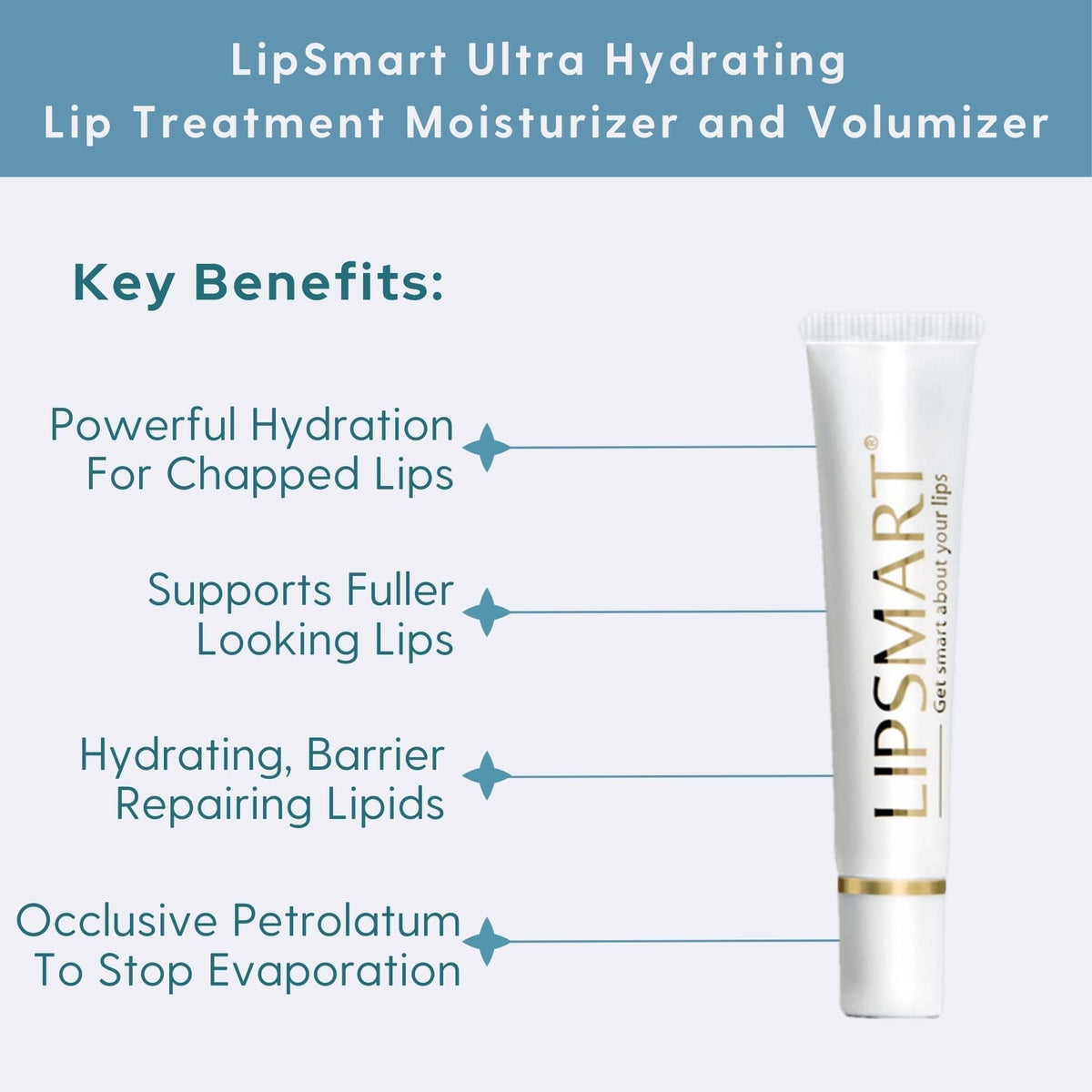 LipSmart Lip Treatments 0.33 fl. oz LipSmart Ultra Hydrating Lip Treatment Moisturizer and Volumizer - Skin Type Solutions