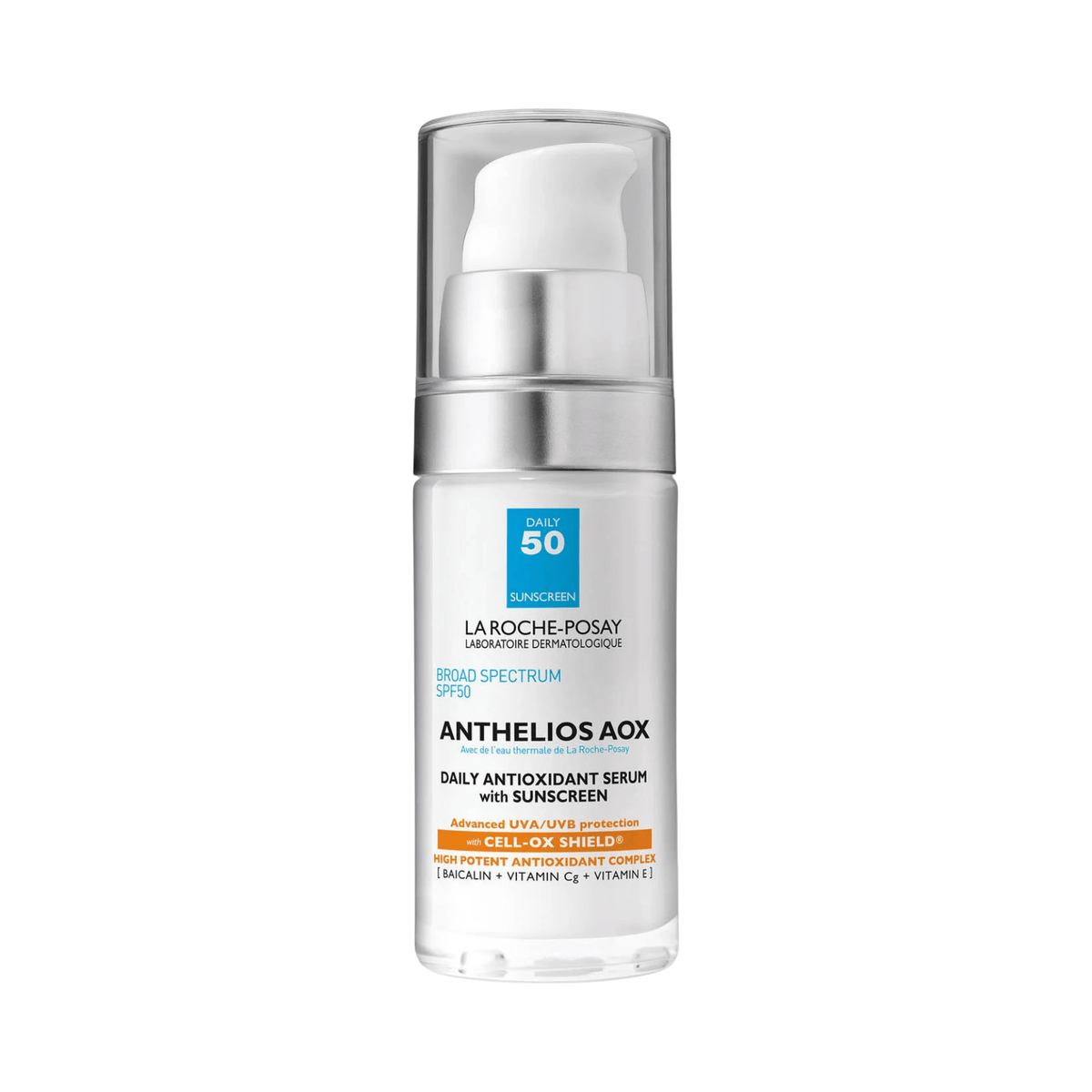 La Roche-Posay Facial Sunscreen 1.0 fl. oz. La Roche-Posay Anthelios 50 AOX Daily Antioxidant Serum SPF 50 - Skin Type Solutions