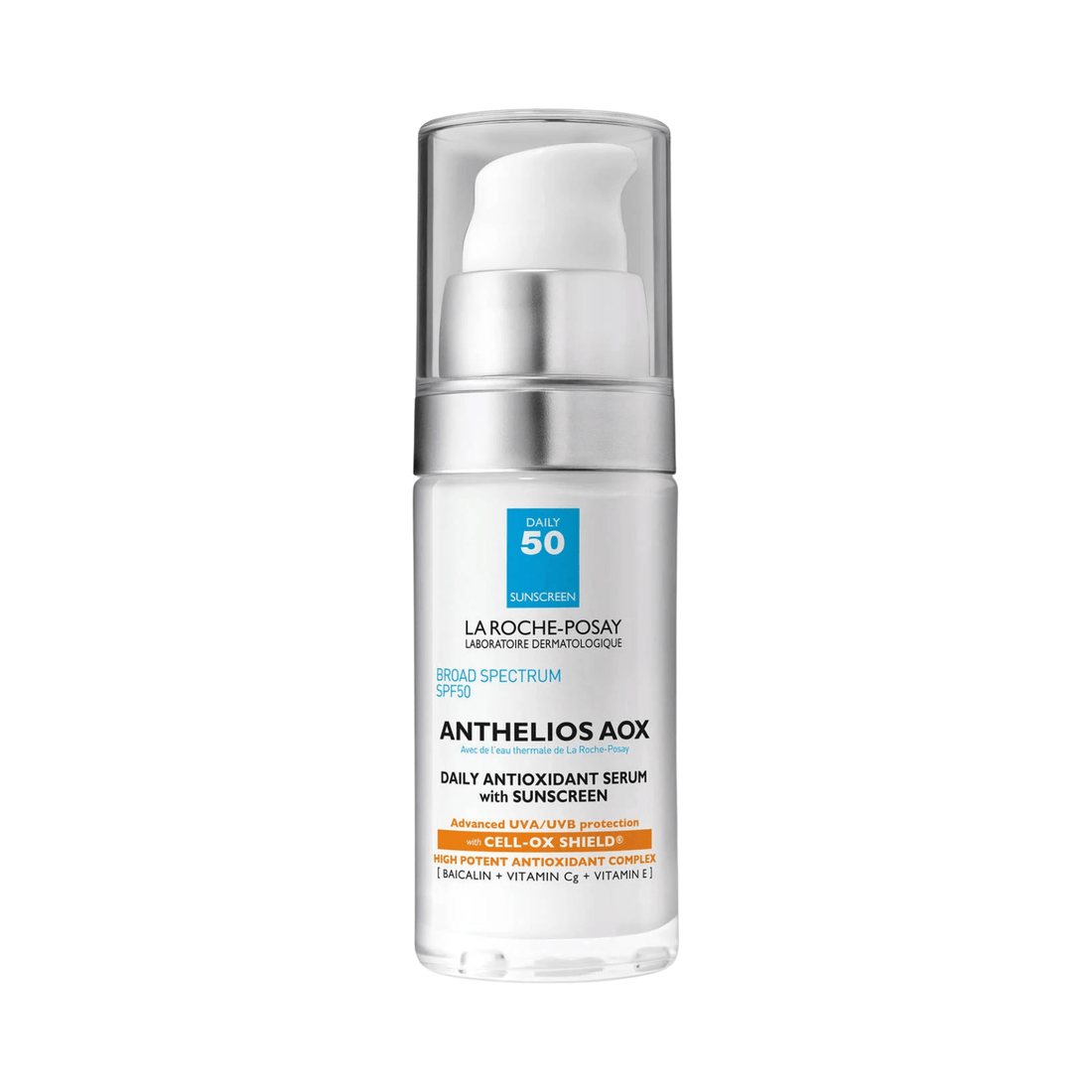 La Roche-Posay Facial Sunscreen 1.0 fl. oz. La Roche-Posay Anthelios 50 AOX Daily Antioxidant Serum SPF 50 - Skin Type Solutions