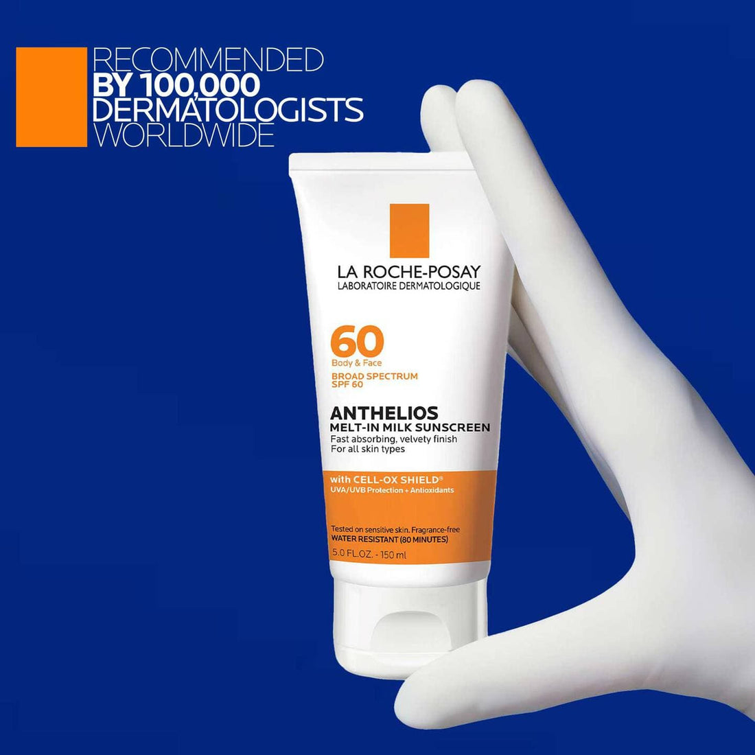 La Roche-Posay Facial Sunscreen La Roche-Posay Anthelios 60 Melt-In Body Milk Sunscreen - Skin Type Solutions