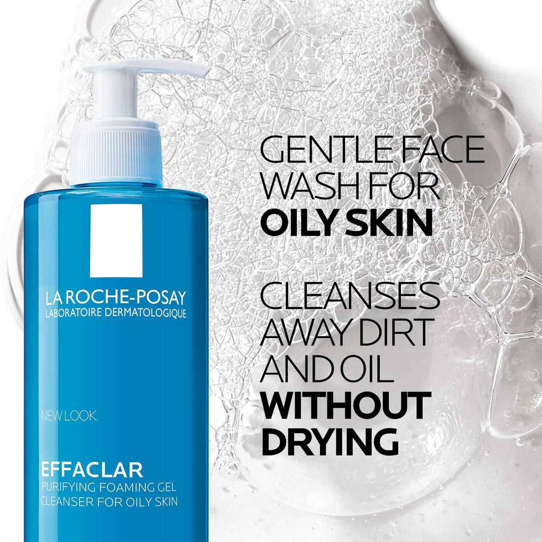 La Roche-Posay Facial Cleanser La Roche-Posay Effaclar Purifying Foaming Gel Cleanser for Oily Skin - Skin Type Solutions
