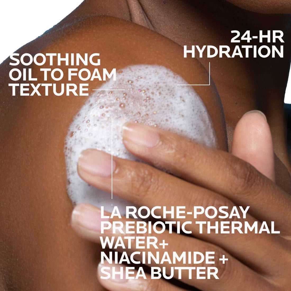 La Roche-Posay Body Cleanser 13.5 fl. oz. La Roche-Posay Lipikar AP+ Gentle Foaming Cleansing Oil - Skin Type Solutions