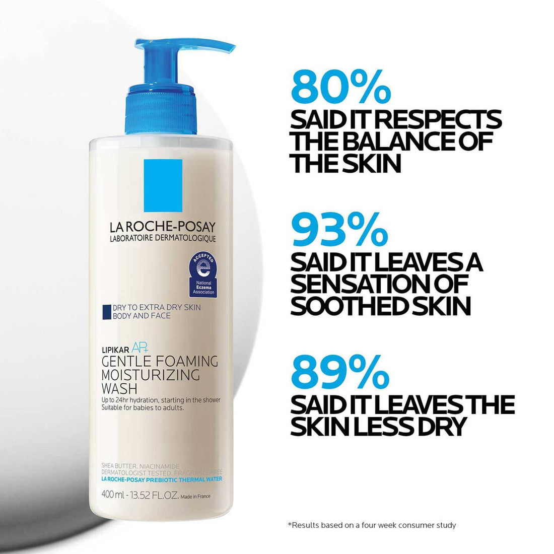 La Roche-Posay Body Cleanser La Roche-Posay Lipikar Wash AP+ Moisturizing Body & Face Wash - Skin Type Solutions