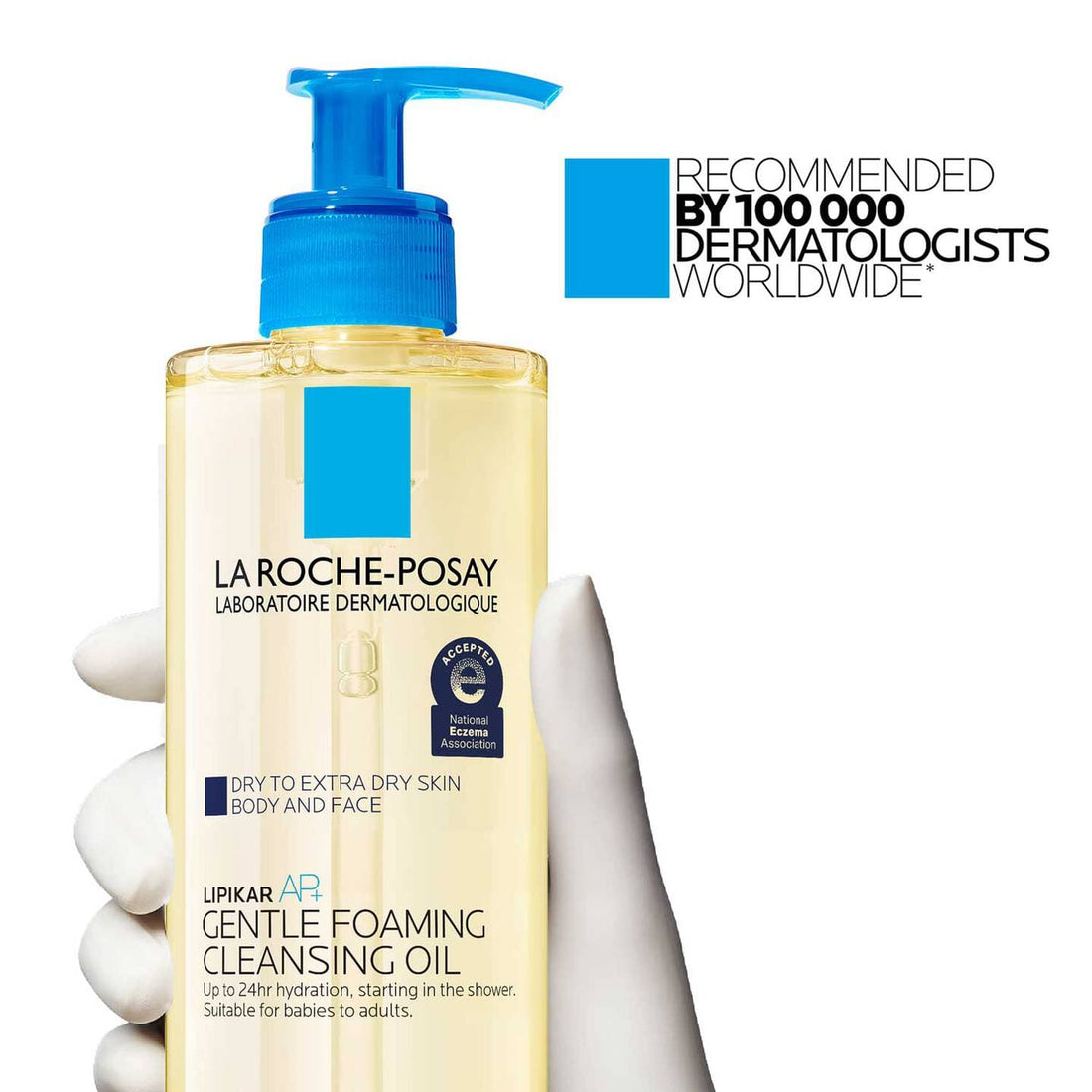 La Roche-Posay Body Cleanser 13.5 fl. oz. La Roche-Posay Lipikar AP+ Gentle Foaming Cleansing Oil - Skin Type Solutions