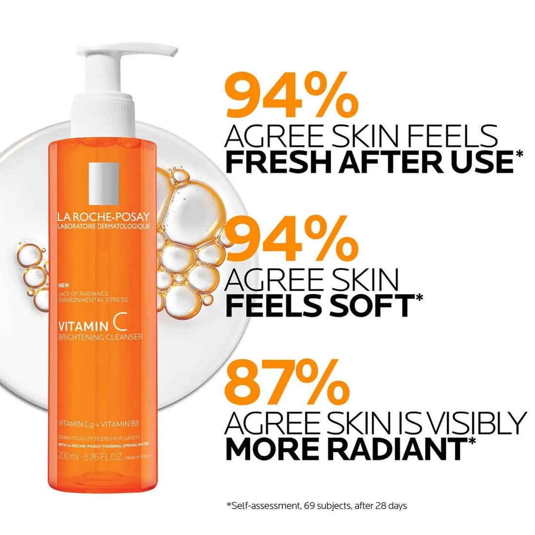 La Roche-Posay Body Cleanser La Roche-Posay Vitamin C Brightening Facial Cleanser - Skin Type Solutions