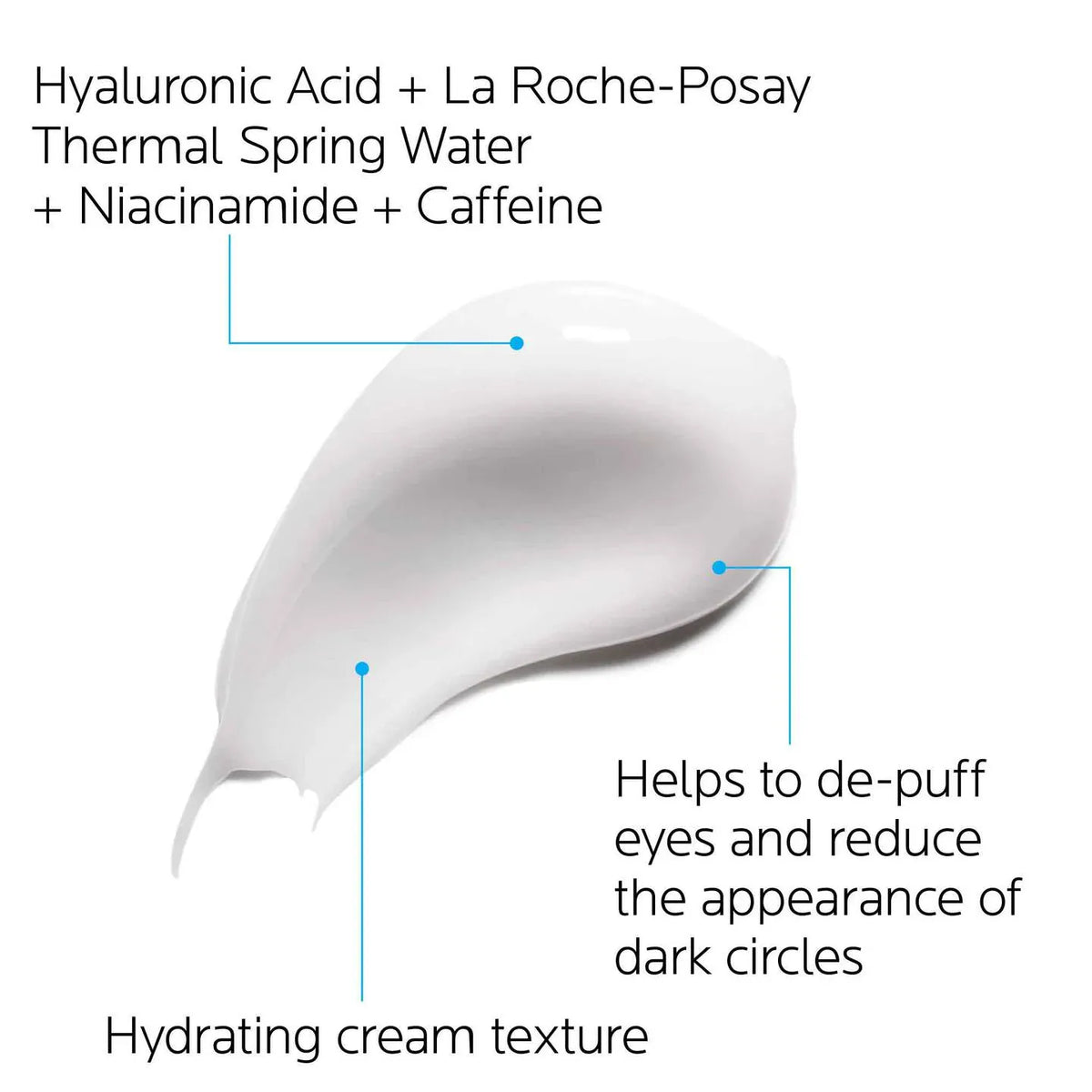 La Roche-Posay Eye Treatment 0.5 fl. oz. La Roche-Posay Hydraphase Intense Hyaluronic Acid Eye Cream - Skin Type Solutions