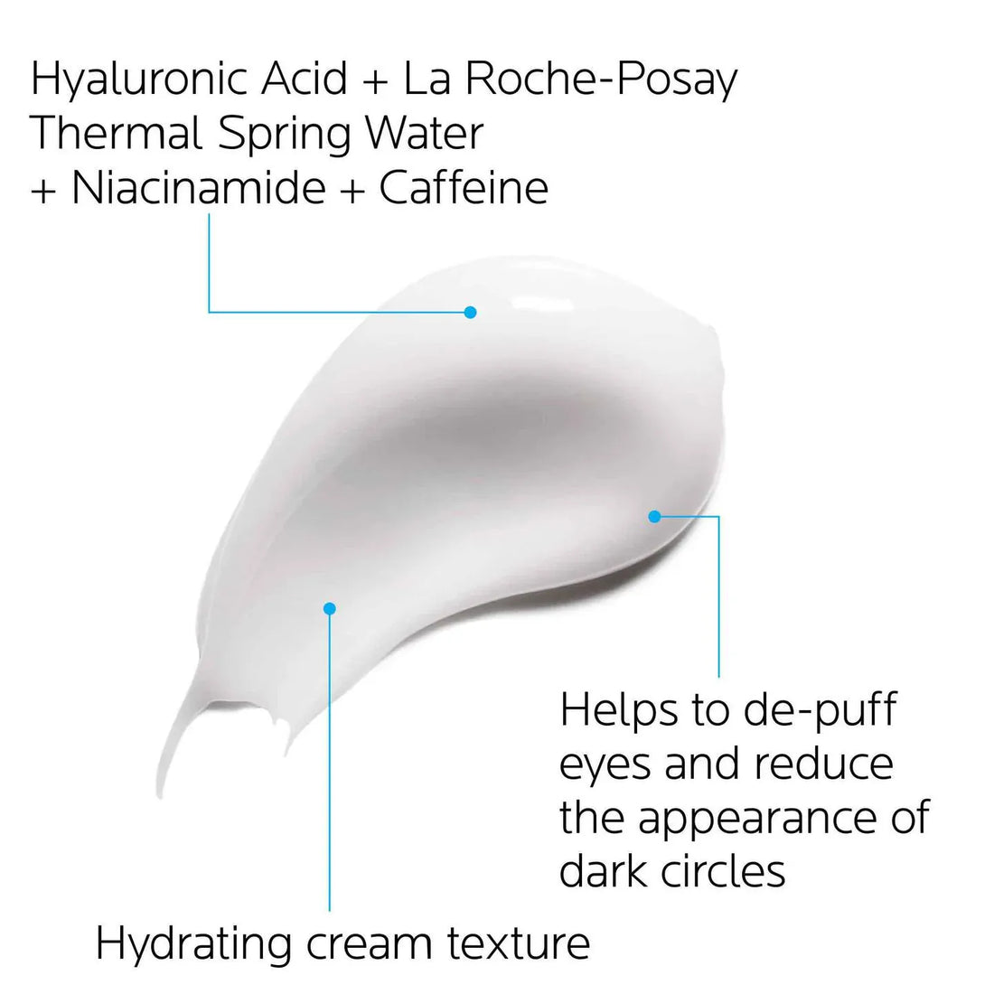La Roche-Posay Eye Treatment 0.5 fl. oz. La Roche-Posay Hydraphase Intense Hyaluronic Acid Eye Cream - Skin Type Solutions