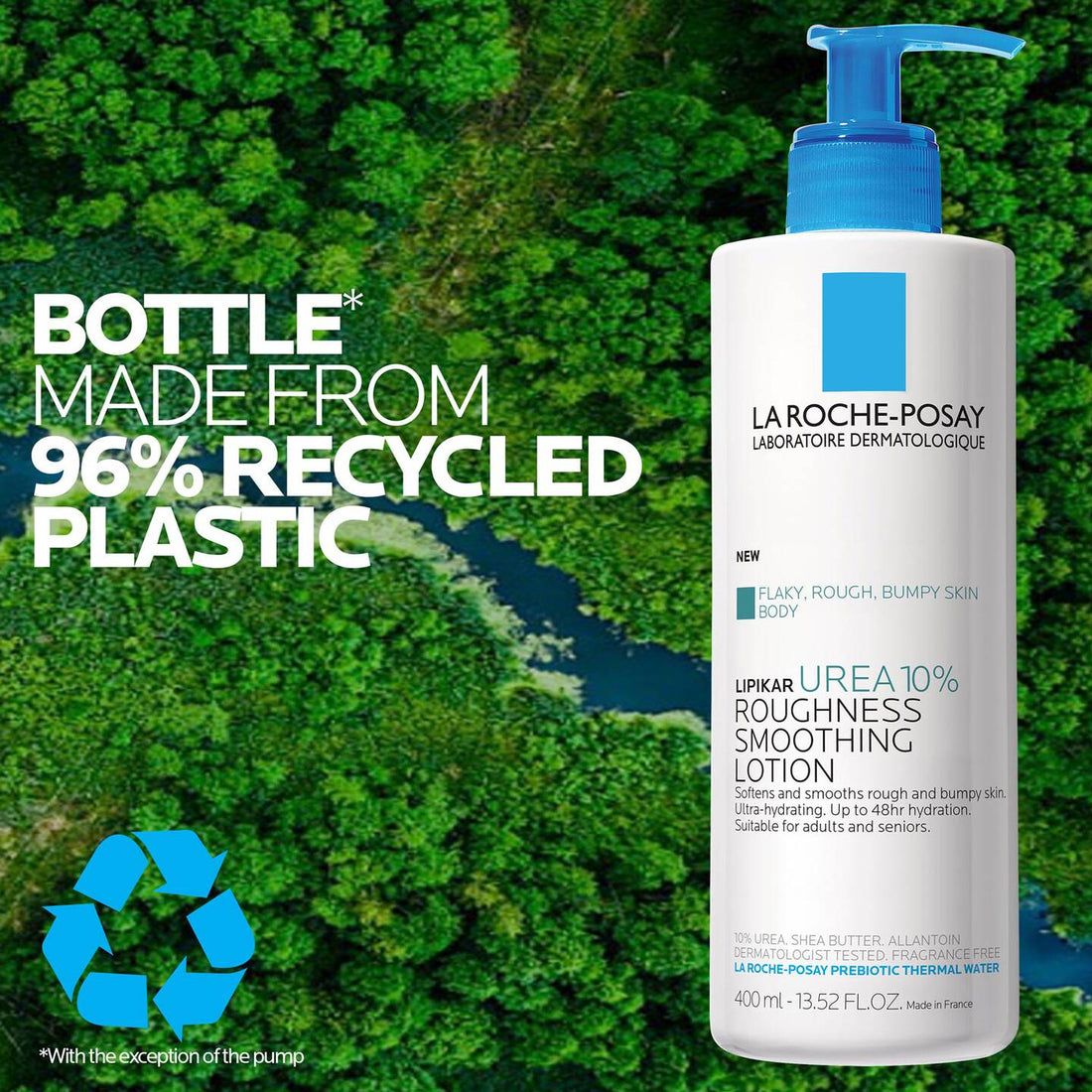 La Roche-Posay Lotion & Moisturizer 13.52 Fl. Oz. La Roche-Posay Lipikar Urea 10% Rougness Smoothing Lotion - Skin Type Solutions