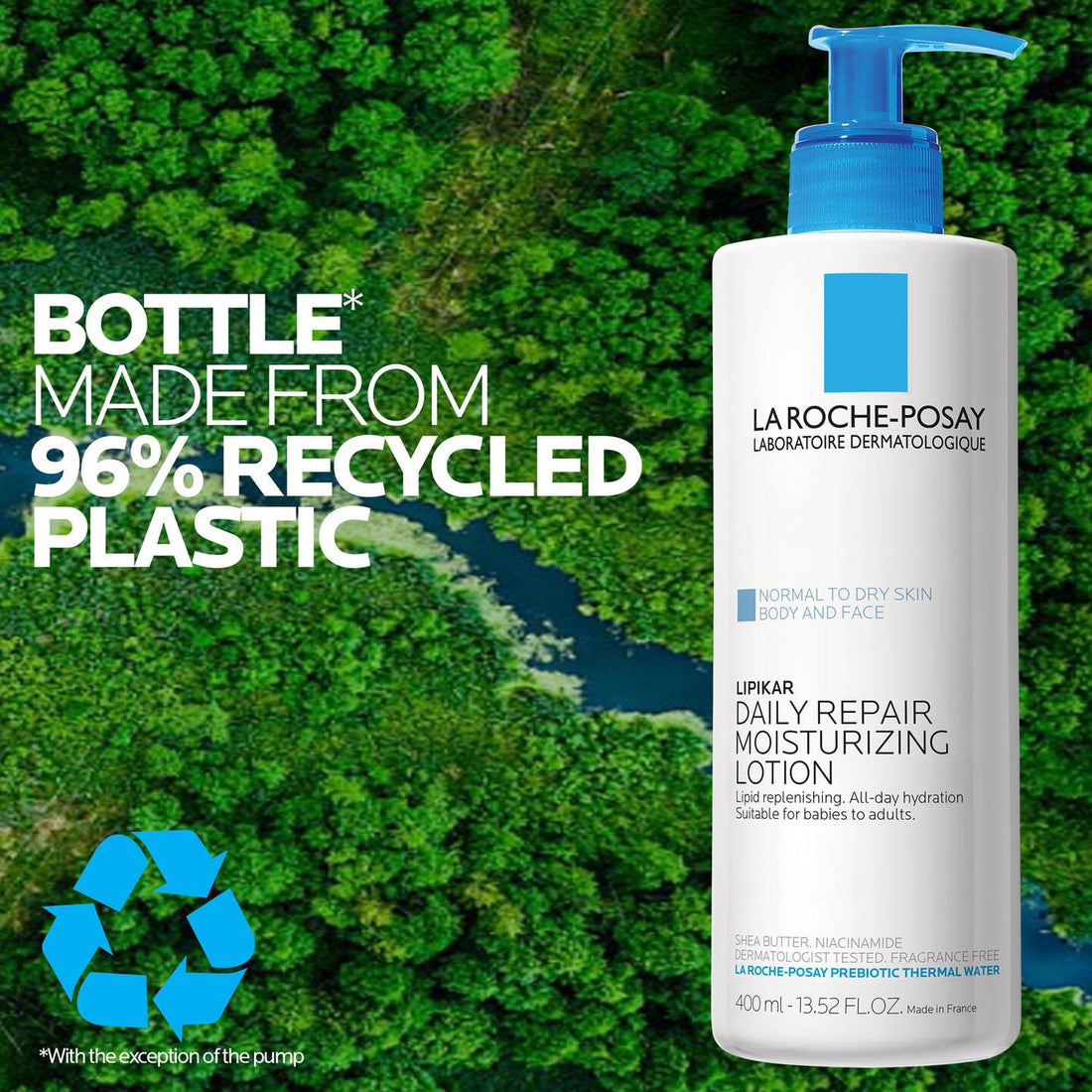 La Roche-Posay Body Moisturizer 13.5 fl. oz. La Roche-Posay Lipikar Lotion - Skin Type Solutions