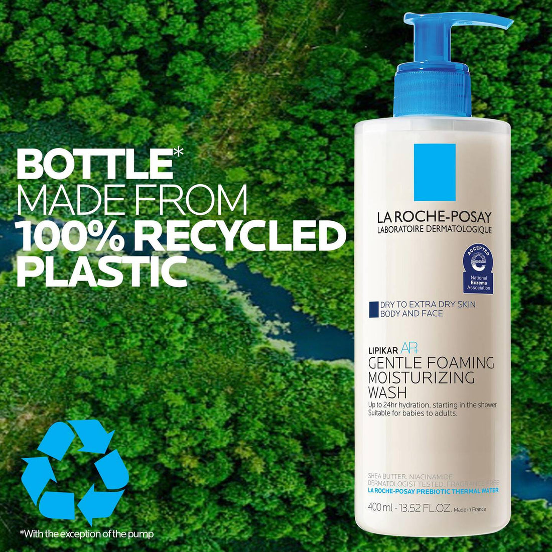 La Roche-Posay Body Cleanser La Roche-Posay Lipikar Wash AP+ Moisturizing Body & Face Wash - Skin Type Solutions