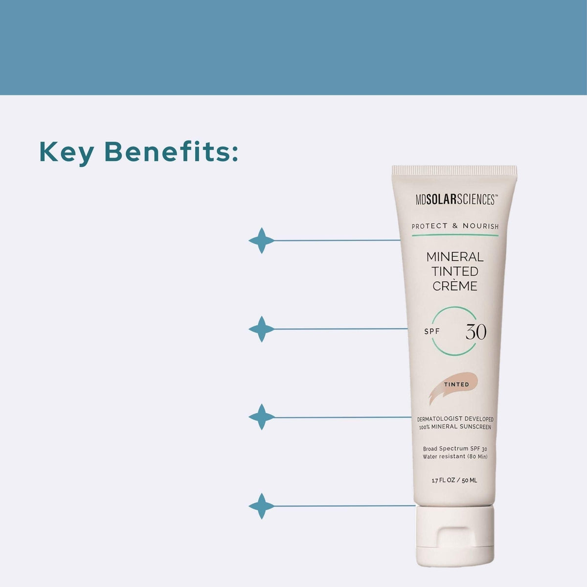 MDSolarSciences Facial Sunscreen MDSolarSciences Mineral Tinted Crème SPF 30 - Skin Type Solutions