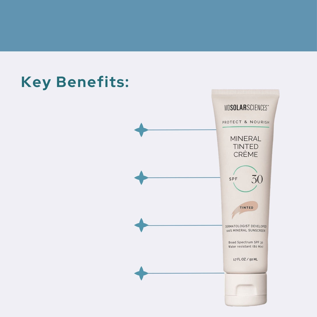 MDSolarSciences Mineral Tinted Crème SPF 30