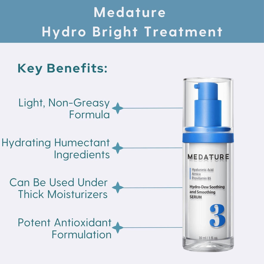 Medature Facial Treatment 1 fl. oz. Medature Hydro-Dew Soothing and Smoothing Serum - Skin Type Solutions