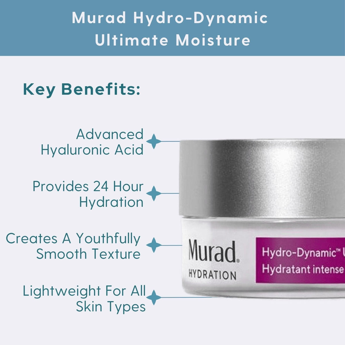 Murad Eye Treatment 0.5 fl. oz. Murad Hydro-Dynamic Ultimate Moisture for Eyes - Skin Type Solutions