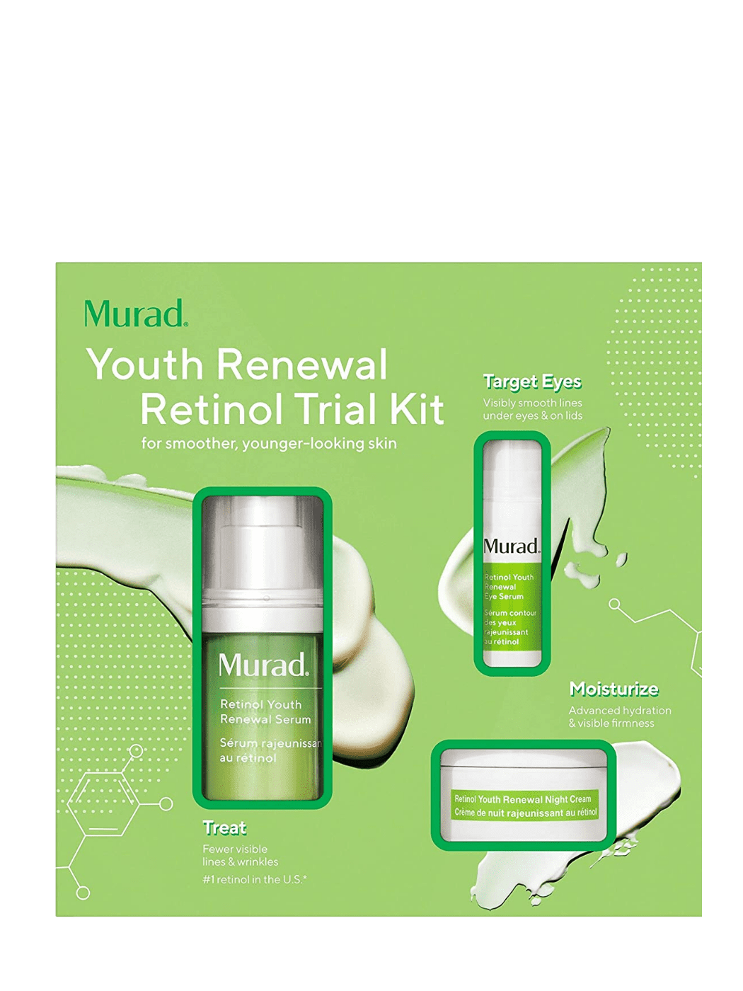 Murad Face & Body Treatment Murad Youth Renewal Retinol Trial Kit - Skin Type Solutions