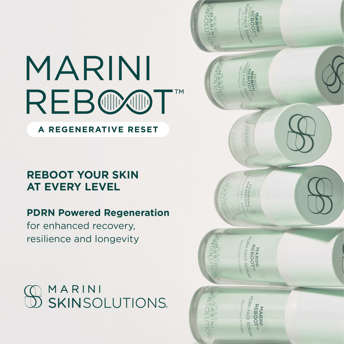 Jan Marini Treatments & Serums Marini Skin Solutions Marini REBOOT PDRN Face Serum - Skin Type Solutions