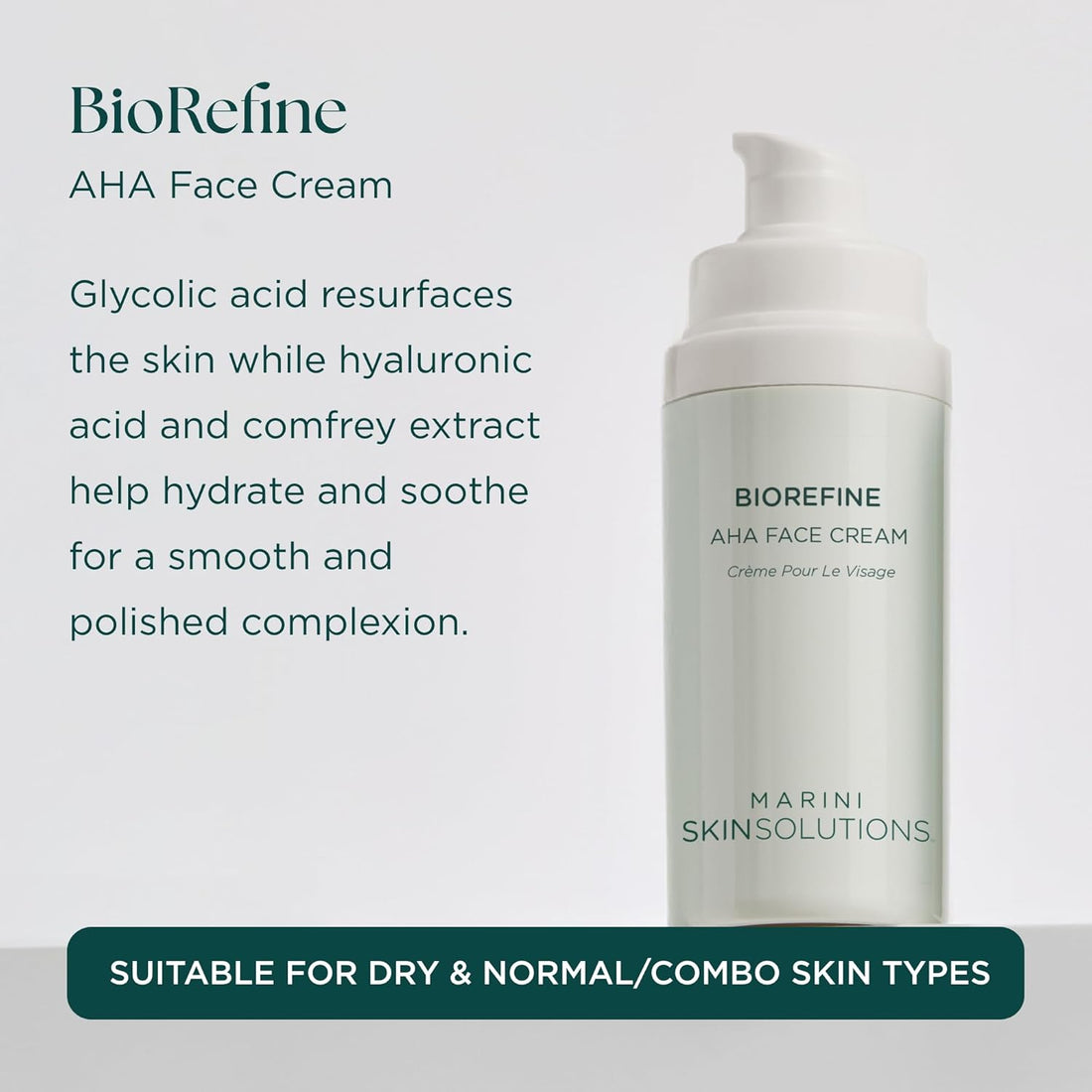 Jan Marini Face & Body Cleansers Marini Skin Solutions BioRefine AHA Face Cream - Skin Type Solutions