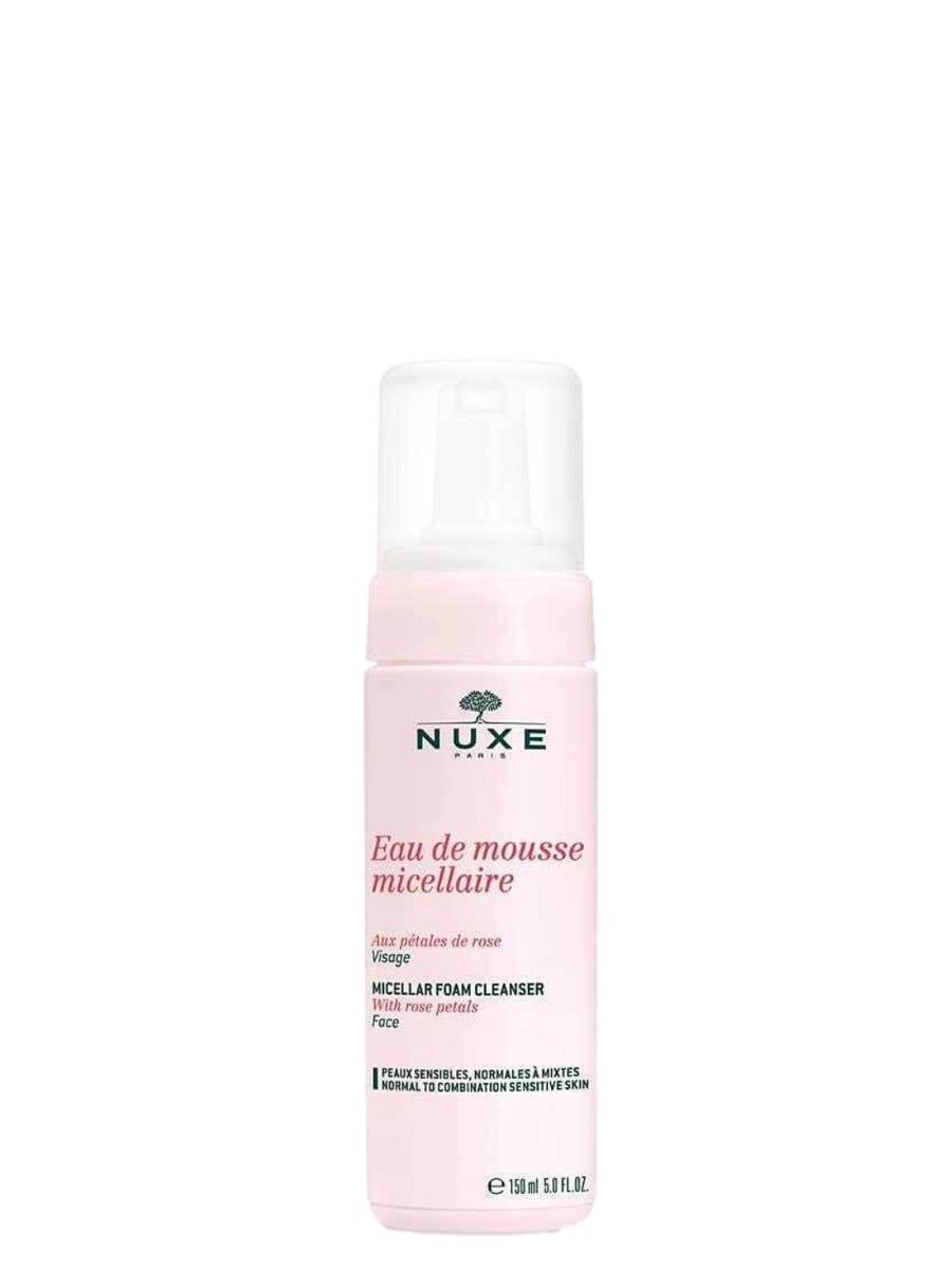 Nuxe Cleansing with Rose Petals Micellar Foam Cleanser