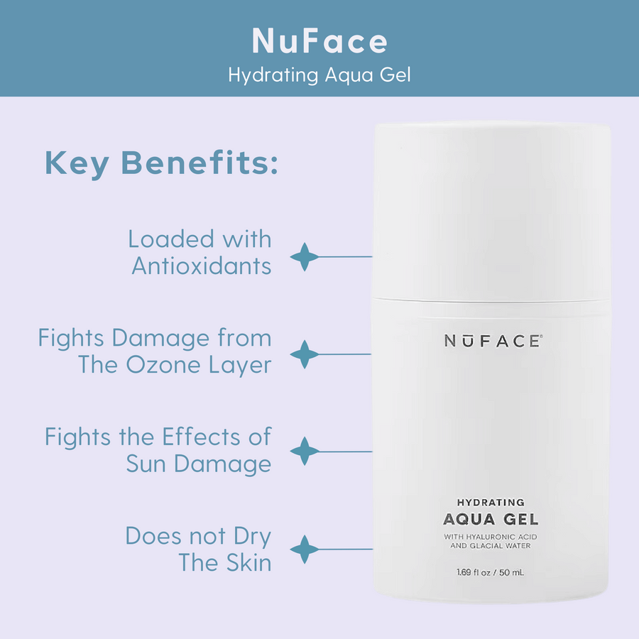 NuFACE Hydrating Aqua Gel key benefits