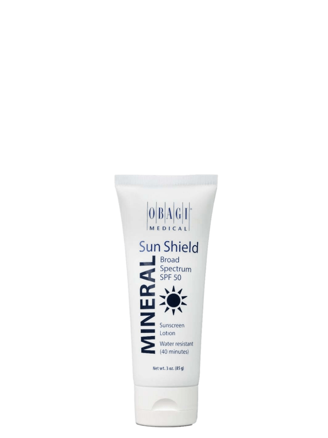 Obagi Facial Sunscreen 3.0 oz. Obagi Sun Shield Mineral Broad Spectrum SPF 50 - Skin Type Solutions