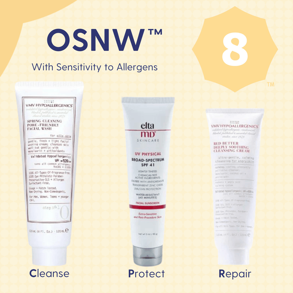 Skin Type Solutions Skincare Bundle OSNW 8 Allergic - Essentials Bundle - Skin Type Solutions
