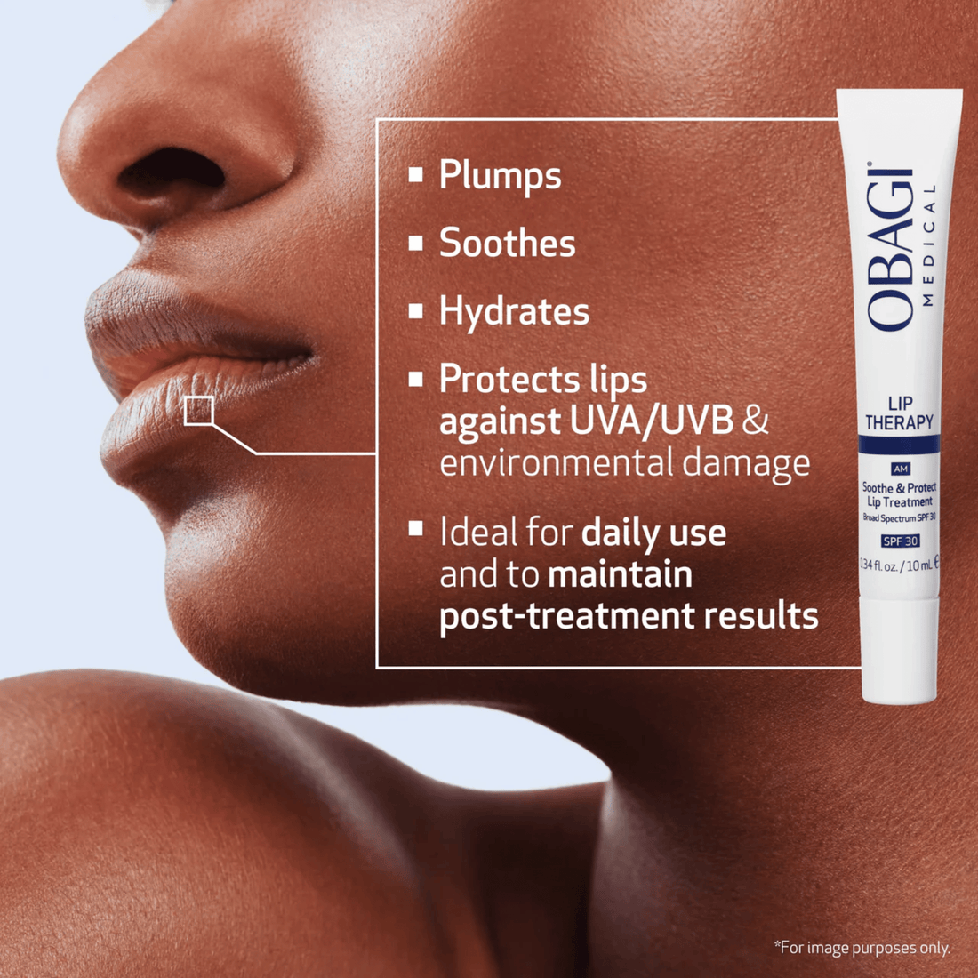 Obagi Lip Treatments Obagi Medical Lip Therapy Soothe & Protect Lip Treatment Broad Spectrum SPF 30 - Skin Type Solutions
