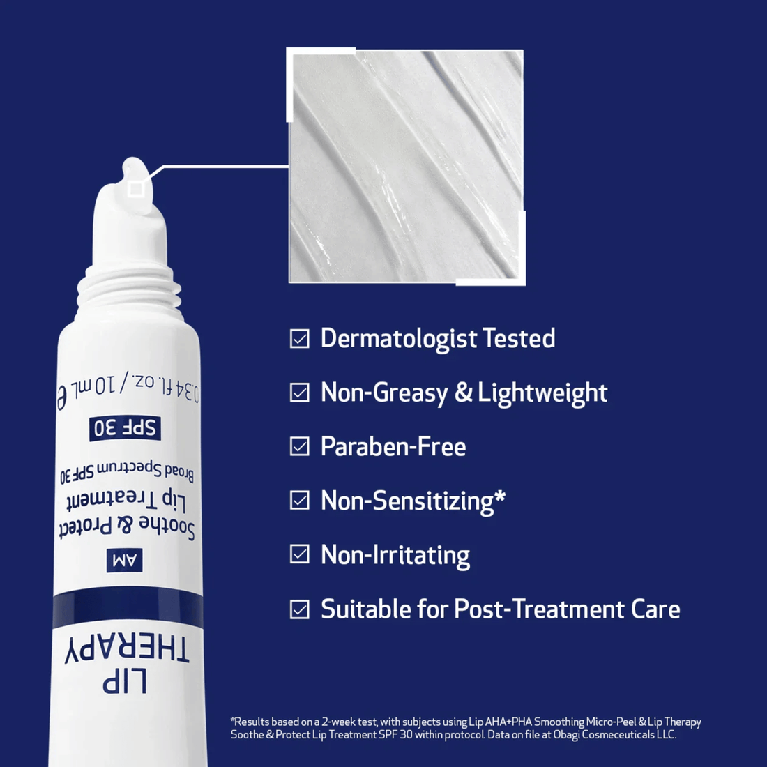 Obagi Lip Treatments Obagi Medical Lip Therapy Soothe & Protect Lip Treatment Broad Spectrum SPF 30 - Skin Type Solutions