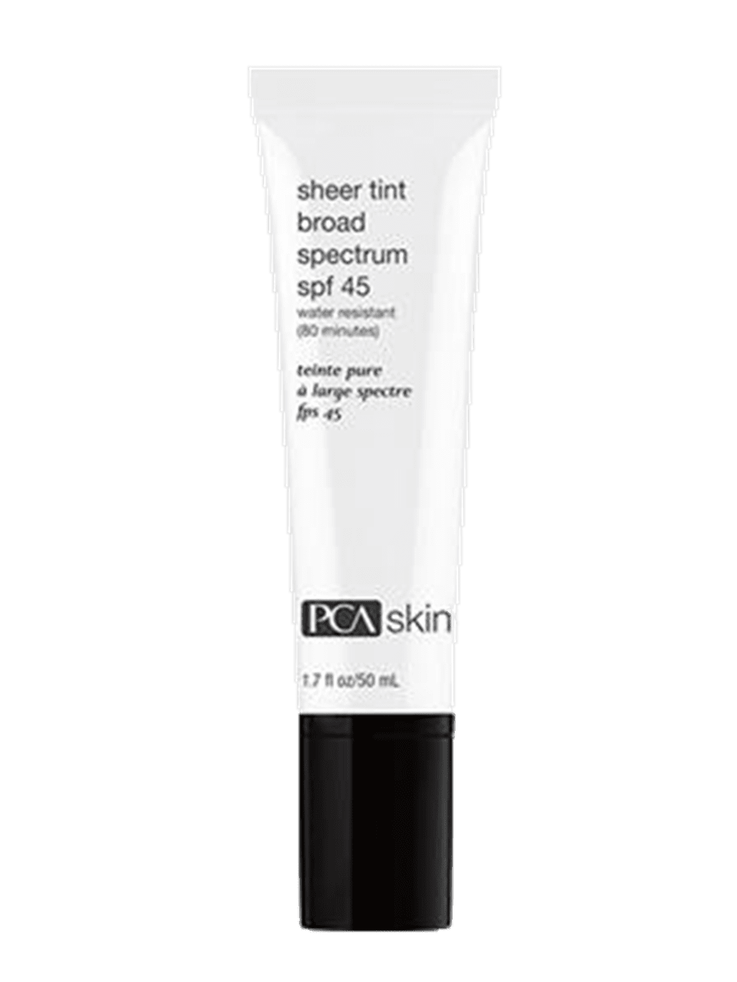 PCA Skin Facial Sunscreen 1.7 fl. oz. PCA Skin Sheer Tint Broad Spectrum SPF 45 - Skin Type Solutions