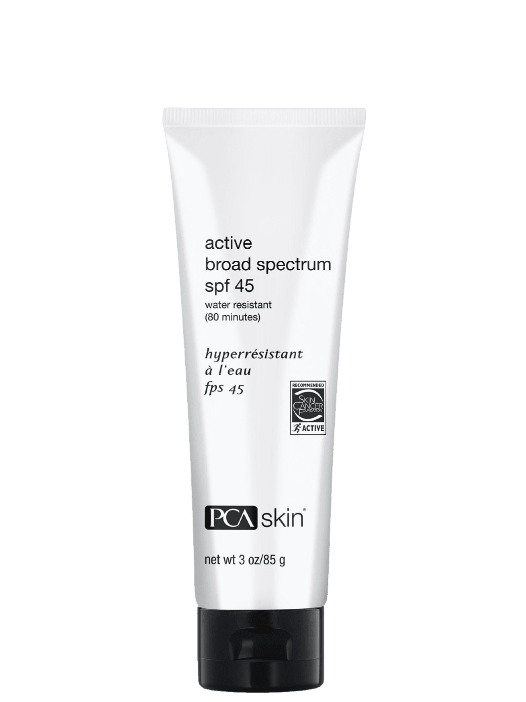 PCA Skin Facial Sunscreen 3 oz. PCA Skin Active Broad Spectrum SPF 45 - Water Resistant - Skin Type Solutions
