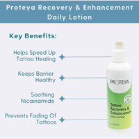 Proteya Post Procedure Wound Healing 3.0 oz. Proteya Tattoo Recovery & Enhancement Daily Lotion - Skin Type Solutions