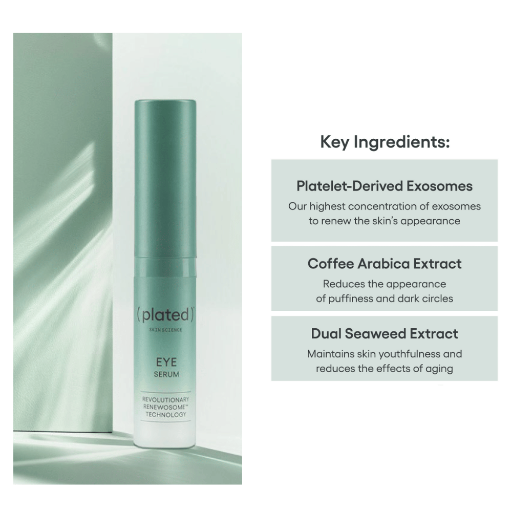 Plated Skin Science Eye Serum